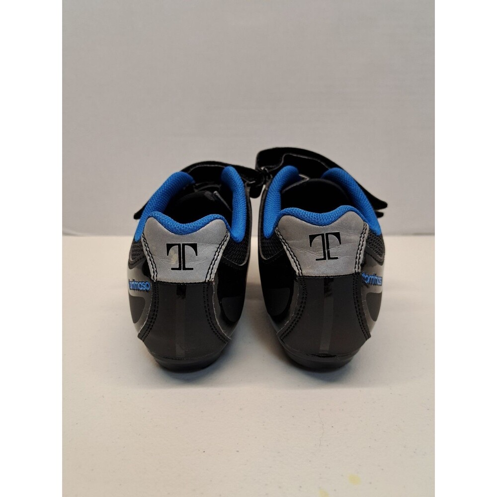 Tommaso Elite Cycling Shoes W Pista 100+ Delta Black Blue Women's Size 7 - Picture 4 of 7